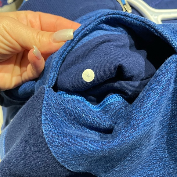 Blue Lululemon scuba hoodie Size 4 - Picture 5 of 5